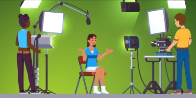 Video Studio Illustration