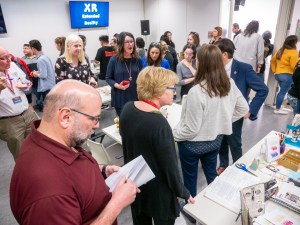 Opening of Video Studios Crowd