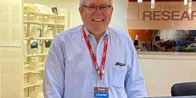 Librarian Dave Tyckoson