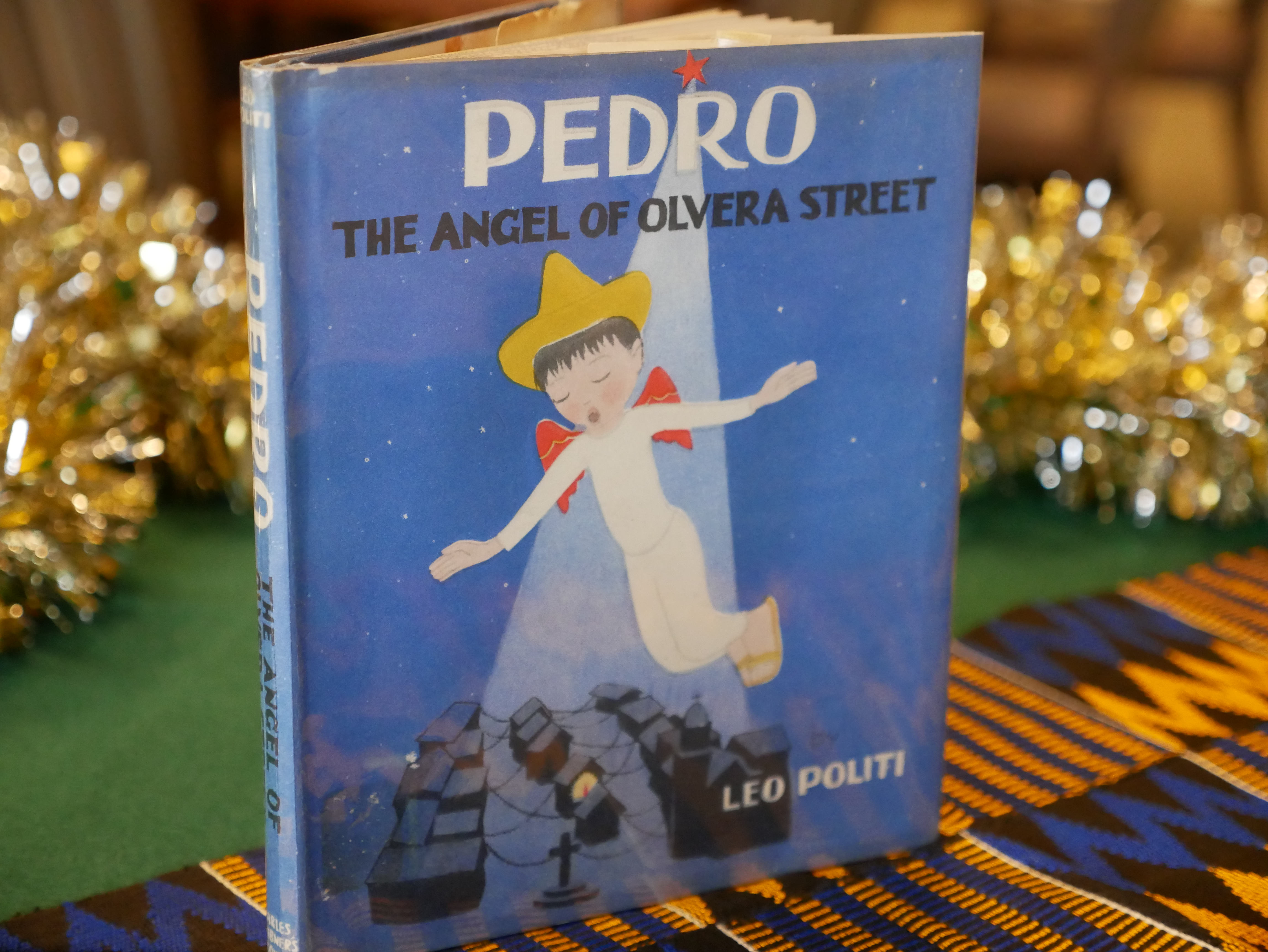Pedro, the Angel of Olvera Street by Leo Politi (Charles Scribner’s Sons, 1946) PZ 7 . P753 Pe 1946 (also autographed to Fresno State Lab School) Mexican American tradition - Las Posadas, early-mid 20th century