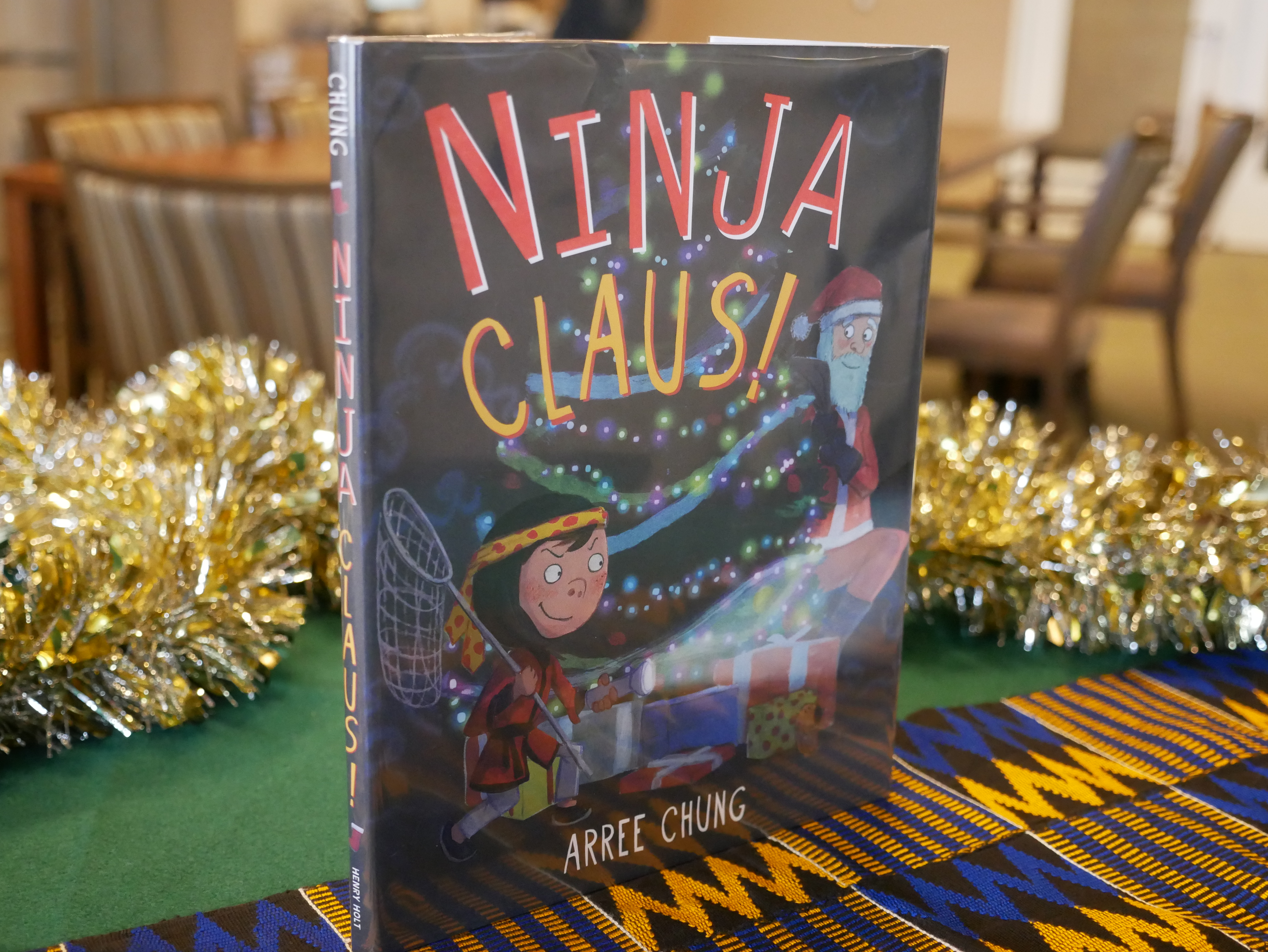 Ninja Claus by Arree Chung (Henry Holt and Co, 2017) Story about a young boy who tries to catch Santa in the act